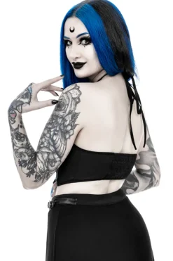 Restyle AFTERLIFE HALTERNECK TOP
