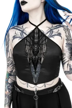 Restyle AFTERLIFE HALTERNECK TOP