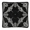 Restyle AMARIS CUSHION Black pillowcase with gothic arches