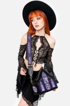 Restyle AURORA CROSS BODY BAG NORTHERN LIGHTS EMBROIDERY