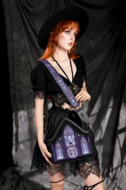 Restyle AURORA CROSS BODY BAG NORTHERN LIGHTS EMBROIDERY
