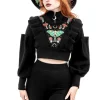 Restyle AUTUMNAL EQUINOX CROPPED SWEATSHIRT