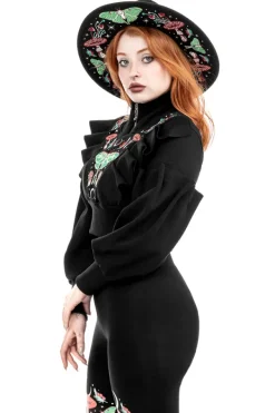 Restyle AUTUMNAL EQUINOX CROPPED SWEATSHIRT