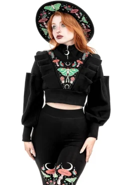 Restyle AUTUMNAL EQUINOX HAT with LUNA MOTH