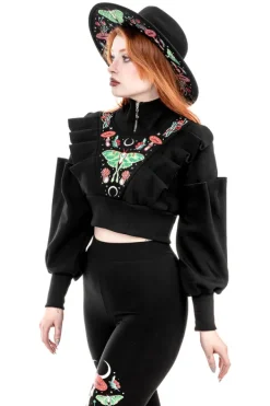 Restyle AUTUMNAL EQUINOX HAT with LUNA MOTH