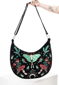 Restyle AUTUMNAL EQUINOX HOBO BAG with magical embroidery