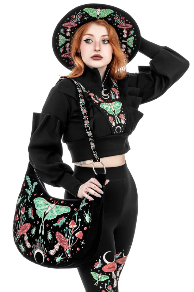 Restyle AUTUMNAL EQUINOX HOBO BAG with magical embroidery