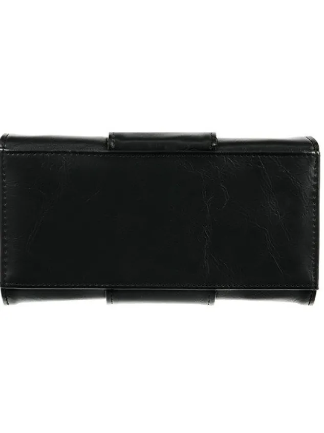 Restyle Bat Wings Wallet PU Crescent Gothic Moon purse