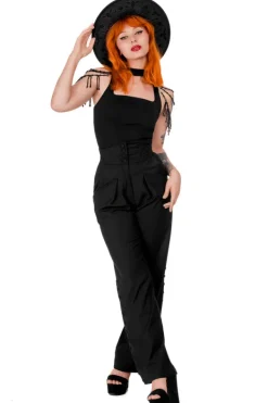 Restyle BEADED ISADORA BLOUSE with a square neckline and a choker