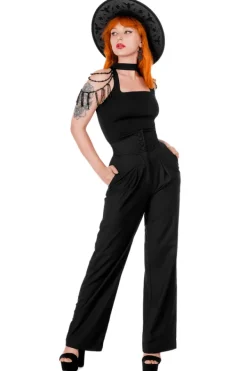Restyle BEADED ISADORA BLOUSE with a square neckline and a choker