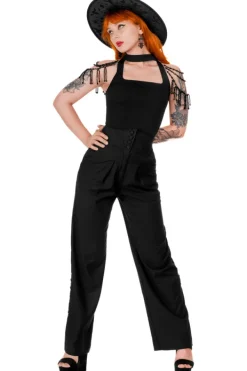 Restyle BEADED ISADORA BLOUSE with a square neckline and a choker