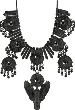 Restyle Black Angel Necklace