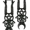Restyle Black Gothic MALEFICENT EARRINGS