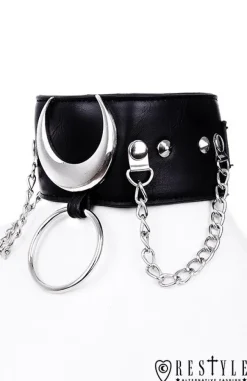 Restyle Black gothic Moon Choker 