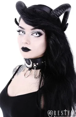 Restyle Black gothic Moon Choker 