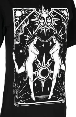 Restyle Black oversized t-shirt COVEN OVERSIZED