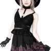 Restyle Black skirt Baroque Monogram in Purple color