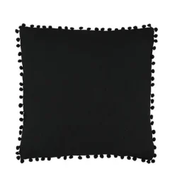 Restyle BLAIR BLACK CUSHION Gothic pillowcase dark home decor