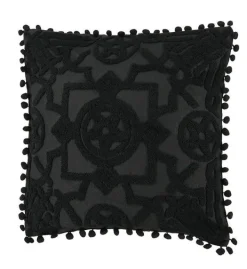 Restyle BLAIR BURNOUT CUSHION Gothic pillowcase boudoir style