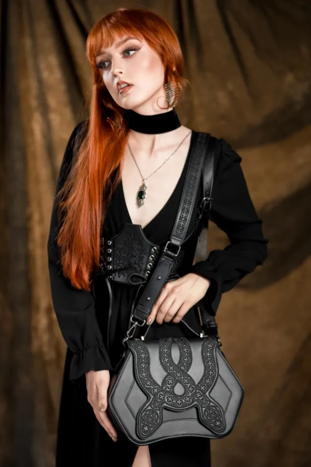 Restyle CATHEDRAL SNAKE CROSSBODY BAG