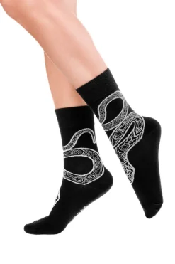 Restyle CATHEDRAL SNAKE JACQUARD SOCKS