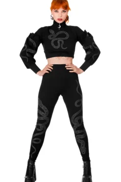 Restyle CATHEDRAL SNAKE LEGGINGS
