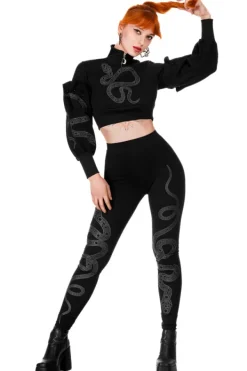 Restyle CATHEDRAL SNAKE LEGGINGS