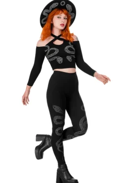 Restyle CATHEDRAL SNAKE LEGGINGS