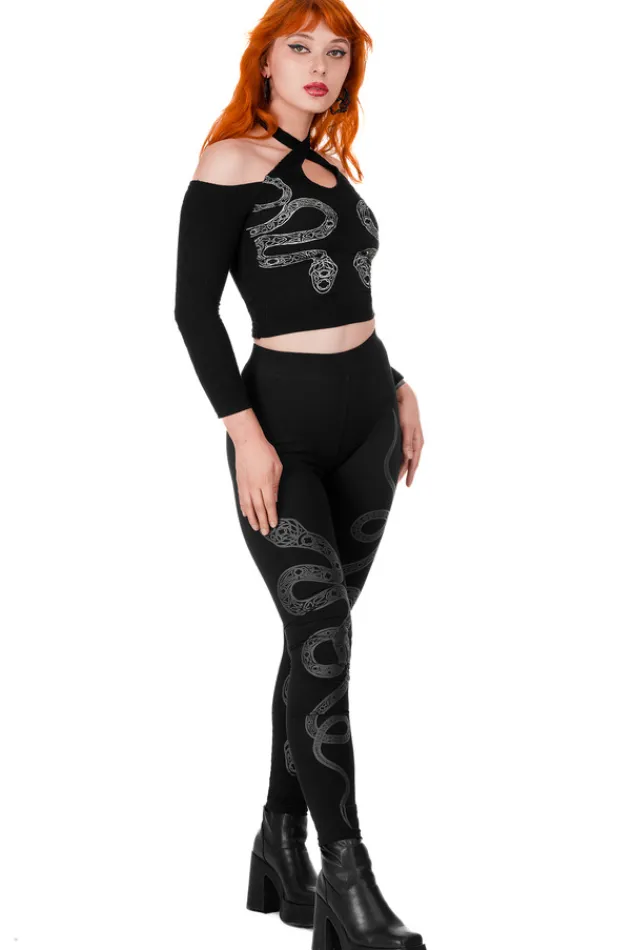 Restyle CATHEDRAL SNAKE LEGGINGS