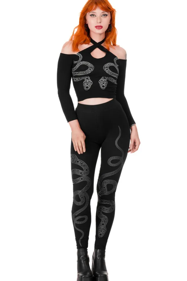 Restyle CATHEDRAL SNAKE LEGGINGS