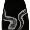 Restyle CATHEDRAL SNAKE MINI SKIRT