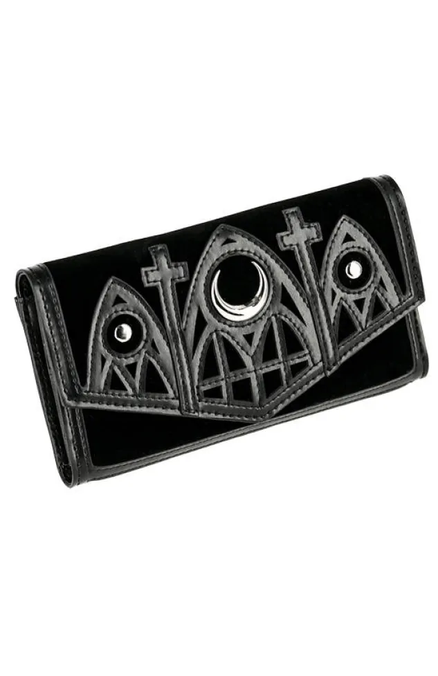 Restyle CATHEDRAL WALLET with moon and compartments