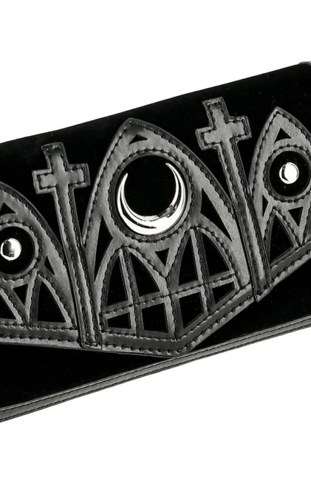Restyle CATHEDRAL WALLET with moon and compartments