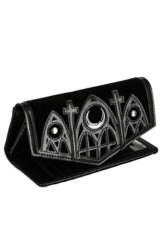 Restyle CATHEDRAL WALLET with moon and compartments