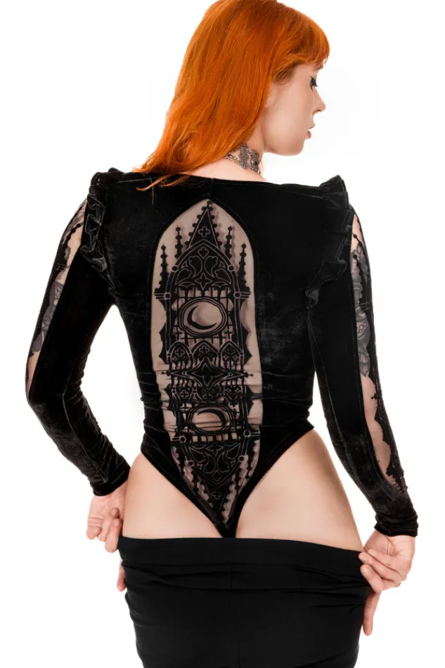 Restyle CATHEDRALIS BODYSUIT with cathedral pattern on the back
