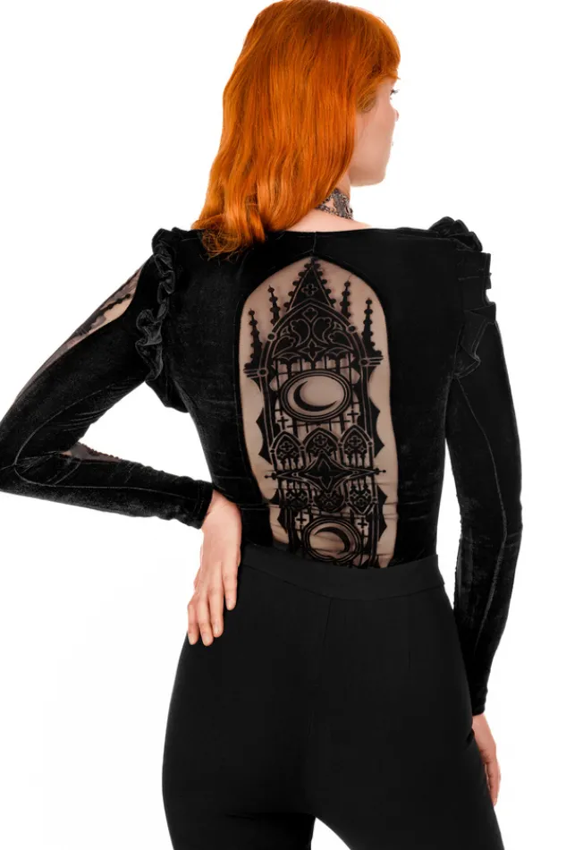 Restyle CATHEDRALIS BODYSUIT with cathedral pattern on the back