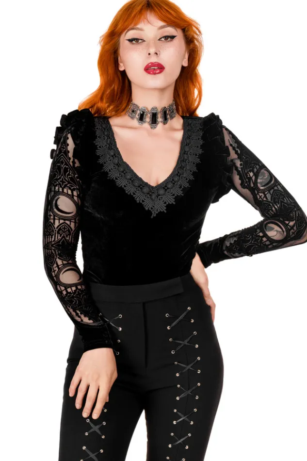 Restyle CATHEDRALIS BODYSUIT with cathedral pattern on the back