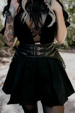 Restyle CATHEDRALIS PLEATED SKIRT