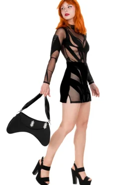 Restyle COSMIC BAG Extravagant Purse with two detachable straps