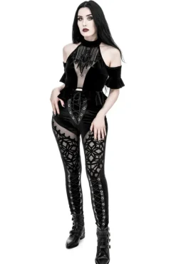 Restyle DARK ALTAR HALTERNECK TOP