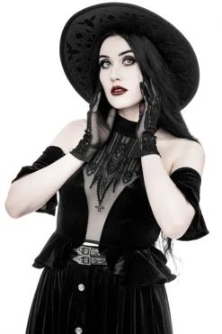 Restyle DARK ALTAR HALTERNECK TOP