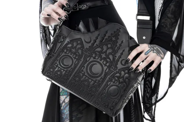 Restyle Dark Altar Shoulder Bag