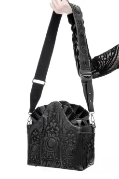 Restyle Dark Altar Shoulder Bag