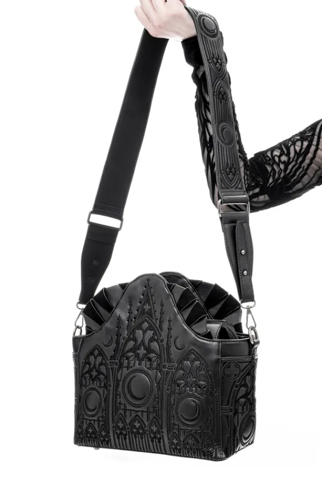 Restyle Dark Altar Shoulder Bag