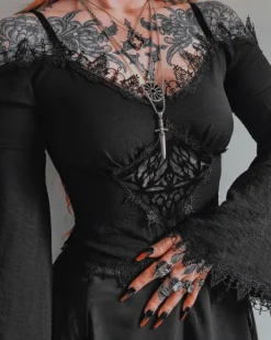 Restyle DELPHYNE LONG SLEEVE TOP
