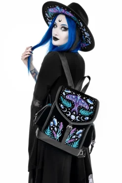 Restyle ENCHANTED FOREST BACKPACK Magical backpack with moth embroidery