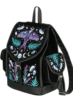 Restyle ENCHANTED FOREST BACKPACK Magical backpack with moth embroidery