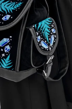 Restyle ENCHANTED FOREST BACKPACK Magical backpack with moth embroidery