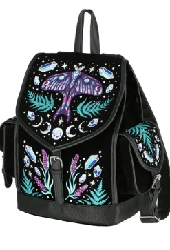 Restyle ENCHANTED FOREST BACKPACK Magical backpack with moth embroidery