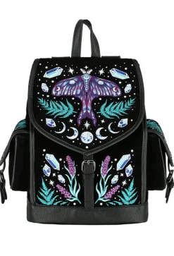 Restyle ENCHANTED FOREST BACKPACK Magical backpack with moth embroidery